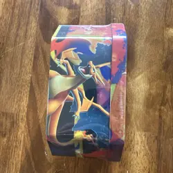 Pokemon TCG: Mega Evolution Mega Charizard Y EX Tin - Factory Sealed - Image 4