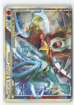 #Suicune & Entei Legend (Top) #94/95 Ultra Rare,Holo Lightly played Pokemon - Image 1