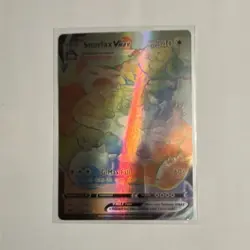 Pokemon Snorlax VMAX Swsh01 Sword & Shield 206/202 340 HP Secret Rare Holo Engl… - Image 1