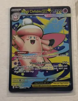 Mega Clefable ex 103/088 Ultra Rare Perfect Order Pokemon Near Mint - Image 1