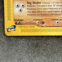 Pokemon Dugtrio 70HP Common Skyridge 52/144 Regular 2003 The Pokemon Company - Image 4