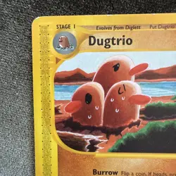 Pokemon Dugtrio 70HP Common Skyridge 52/144 Regular 2003 The Pokemon Company - Image 5