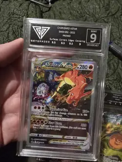 Pokemon Charizard Sequential SWSH262 SWSH261 SWSH260 Promo Get Graded 9 Not PSA - Image 2