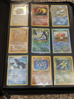 Pokemon WOTC Vintage Binder Lot Of 96 Legendary Collection, Holos, ETC. - Image 1