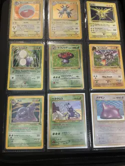 Pokemon WOTC Vintage Binder Lot Of 96 Legendary Collection, Holos, ETC. - Image 2