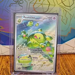 Pokemon Reuniclus 171/162 SV05: Temporal Forces Illustration Rare Holo 120 HP - Image 1