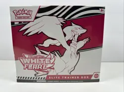 Pokemon TCG Scarlet & Violet White Flare Elite Trainer Box Factory Sealed ETB - Image 1