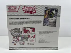 Pokemon TCG Scarlet & Violet White Flare Elite Trainer Box Factory Sealed ETB - Image 2