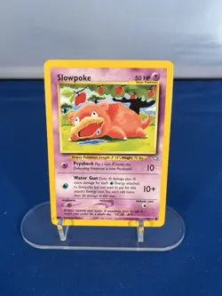 Pokemon Slowpoke - WOTC Neo Genesis Common 73/111 Unlimited 2000 NM Collectible - Image 1