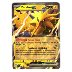 ZAPDOS EX 049 SV BLACK STAR PROMOS POKEMON TCG - Image 1