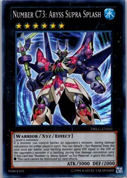 Number C73: Abyss Supra Splash DRLG-EN041 Super Rare NM - Image 1