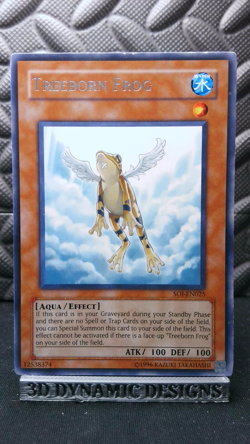 | Yugioh Treeborn Frog SOI-EN025 Rare Shadow Of Infinity LP 🔥 | - Image 1