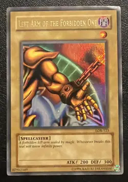 Yugioh: Left Arm Of The Forbidden One - LOB-123 - Ultra Rare - Unlimited - HP - Image 1
