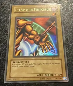Yugioh: Left Arm Of The Forbidden One - LOB-123 - Ultra Rare - Unlimited - HP - Image 2