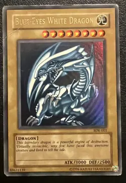 Blue-Eyes White Dragon SDK-001 Ultra Rare Unlimited HP - Image 1