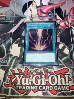 Raigeki Prismatic Secret Rare TN19-EN010 Yugioh - Image 1