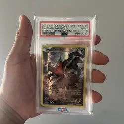 2016 POKEMON XY BLACK STAR PROMO MYTHICAL POKEMON COLL FULL ART/DARKRAI PSA 9 - Image 1
