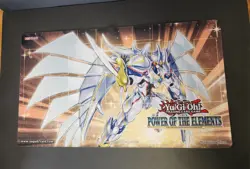 Yu-Gi-Oh! Power of the Elements Playmat - Elemental Hero Shining Neos Wingman - Image 1