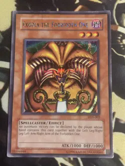 Yugioh: Exodia The Forbidden One - DDS-003 - Secret Rare Promo - HP - Image 1
