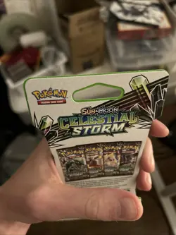 POKEMON Sun & Moon CELESTIAL STORM Sleeved Booster Pack Brand New Pack Excellent - Image 4