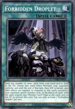Forbidden Droplet 1st Ed Common L5DD-ENY29 Yu-Gi-Oh! - Image 1
