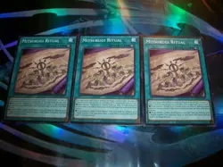 3x Mitsurugi Ritual 1st Edition Common L26D-ENM15 Yu-Gi-Oh! - Image 1