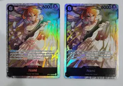 2- Nami OP15-086 SR Super Rare Adventure on Kami's Island Foil English One Piece - Image 1
