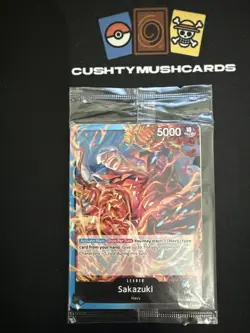 ONE PIECE SAKAZUKI + SANJI PROMO PACK SEALED P-076 P-068 - Image 1