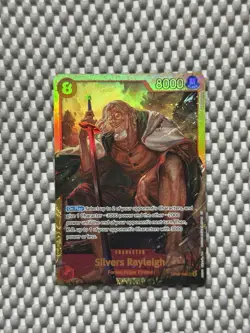 OP08-118 Silvers Rayleigh SEC One Piece Two Legends English Near Mint #35 - Image 1