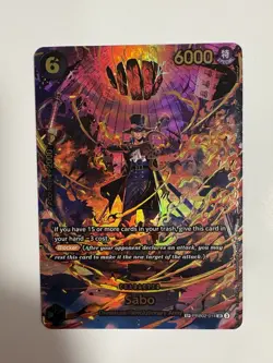 One Piece TCG - Sabo (SP) PRB02-014 - OP15 - Adventure on Kami's Island ENGLISH - Image 1