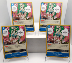 Snake Dance Playset - OP07-055 x4 - 500 Years in the Future - One Piece TCG - Image 1