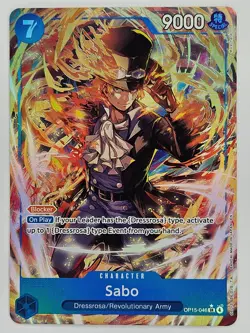 One Piece OP15-046 Sabo Alt Art SRAA - Image 1