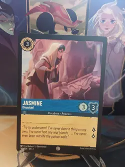 Disney Lorcana Jasmine - Disguised 148/204 Common NM TCG - Image 1