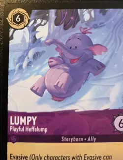 Lumpy - Playful Heffalump 56/204 Common Winterspell Disney Lorcana TCG - Image 2