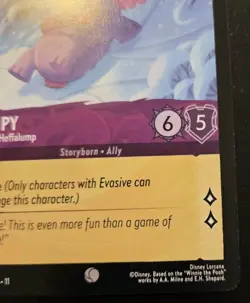 Lumpy - Playful Heffalump 56/204 Common Winterspell Disney Lorcana TCG - Image 5