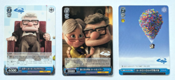 (3) 2022 Weiss Schwarz PIXAR Japanese UP Carl Ellie PXR/S94 - 081 U 093 C 096 U - Image 1