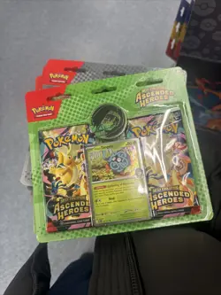 Pokemon TCG: Mega Evolution Ascended Heroes – 2 Pack Blister – Erika's Tangela - Image 1