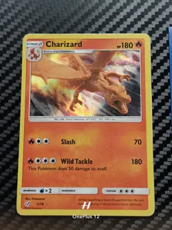 Pokemon TCG Charizard Detective Pikachu Holo Card 5/18 - Image 2