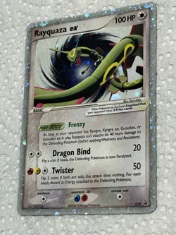 Rayquaza ex 039 Nintendo Promo Pokemon holo rare card - Image 1