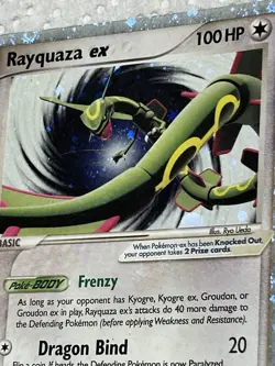 Rayquaza ex 039 Nintendo Promo Pokemon holo rare card - Image 2