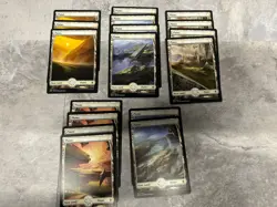 Magic the Gathering MTG Battle For Zendikar 97 Card Lot Full Art Basic Land - Image 2