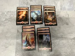 Magic the Gathering MTG Battle For Zendikar 97 Card Lot Full Art Basic Land - Image 5