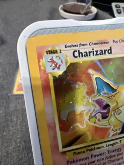 Pokemon TCG Charizard Base Set 2 Holo Card 4/130 - Image 2