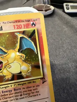 Pokemon TCG Charizard Base Set 2 Holo Card 4/130 - Image 3
