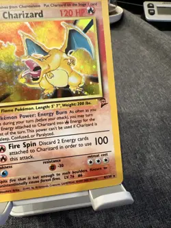 Pokemon TCG Charizard Base Set 2 Holo Card 4/130 - Image 4