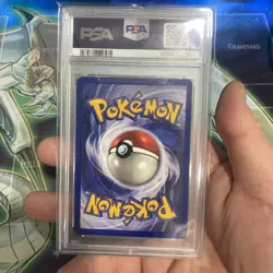 1999 Pokemon TCG Gengar Fossil Holo Card 5/62 1st Edition Psa 8 - Image 4