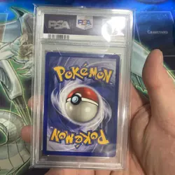 1999 Pokemon TCG Gengar Fossil Holo Card 5/62 1st Edition Psa 8 - Image 5