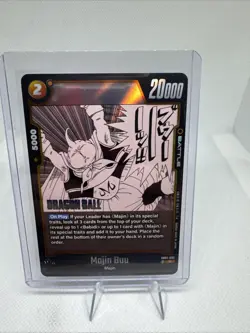 Majin Buu SB01–033 Rare Dragon Ball Super Card Game Fusion World - Image 1