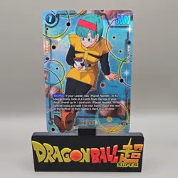 Bulma FS12-14 Full Art Foil Battle Bandai Dragon Ball Super Card Game - Image 1