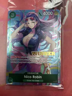 Heroine Battle Eb03 Sealed Promo Pack Winner English One piece Card Game - Image 1